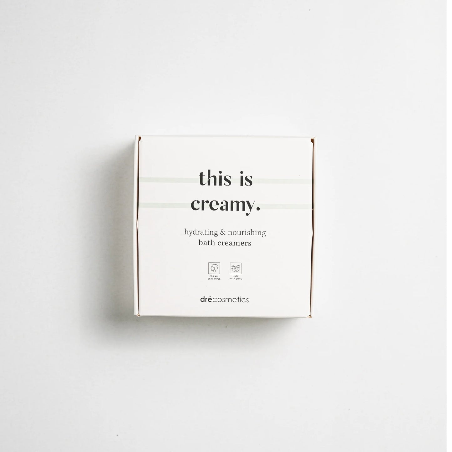 Bath Creamers "this is creamy." (6x doos van 4 creamers) SEIZOENSPRODUCT.