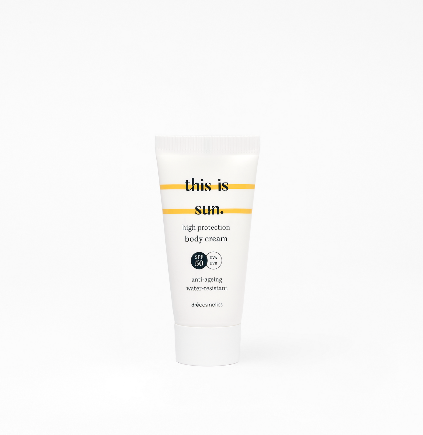 ‘this is sun.’ Body Cream SPF50 15ml