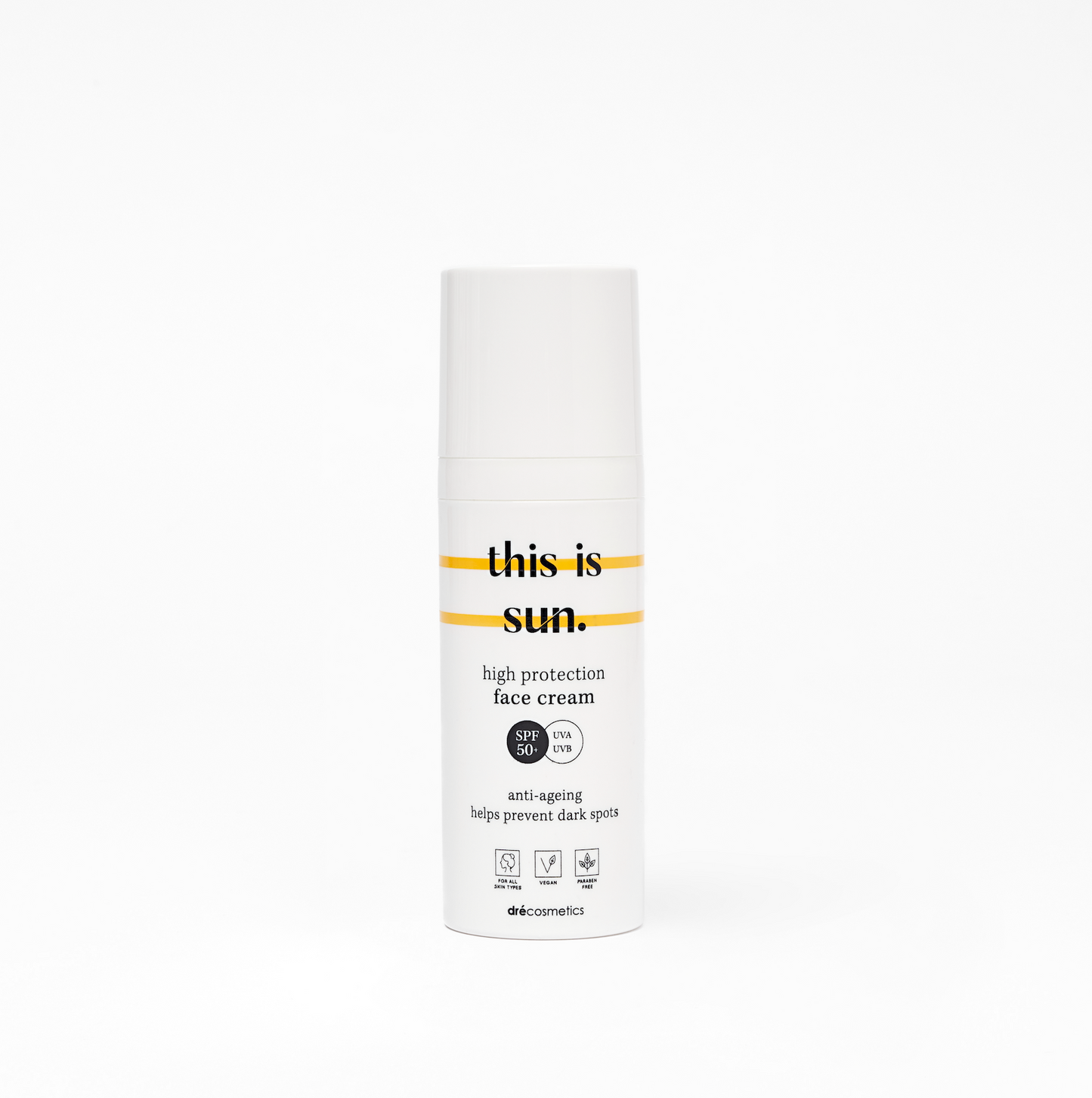 ‘this is sun.’ Face Cream SPF50+ 50ml