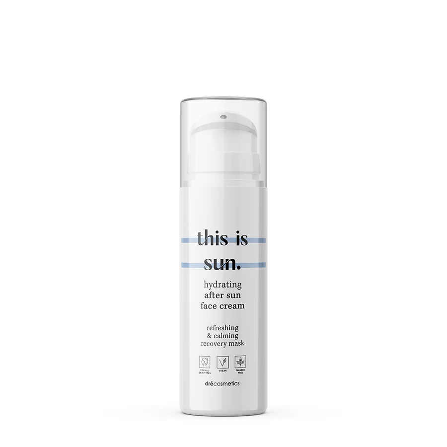 ‘this is sun.’ After Sun Face Cream 50ml