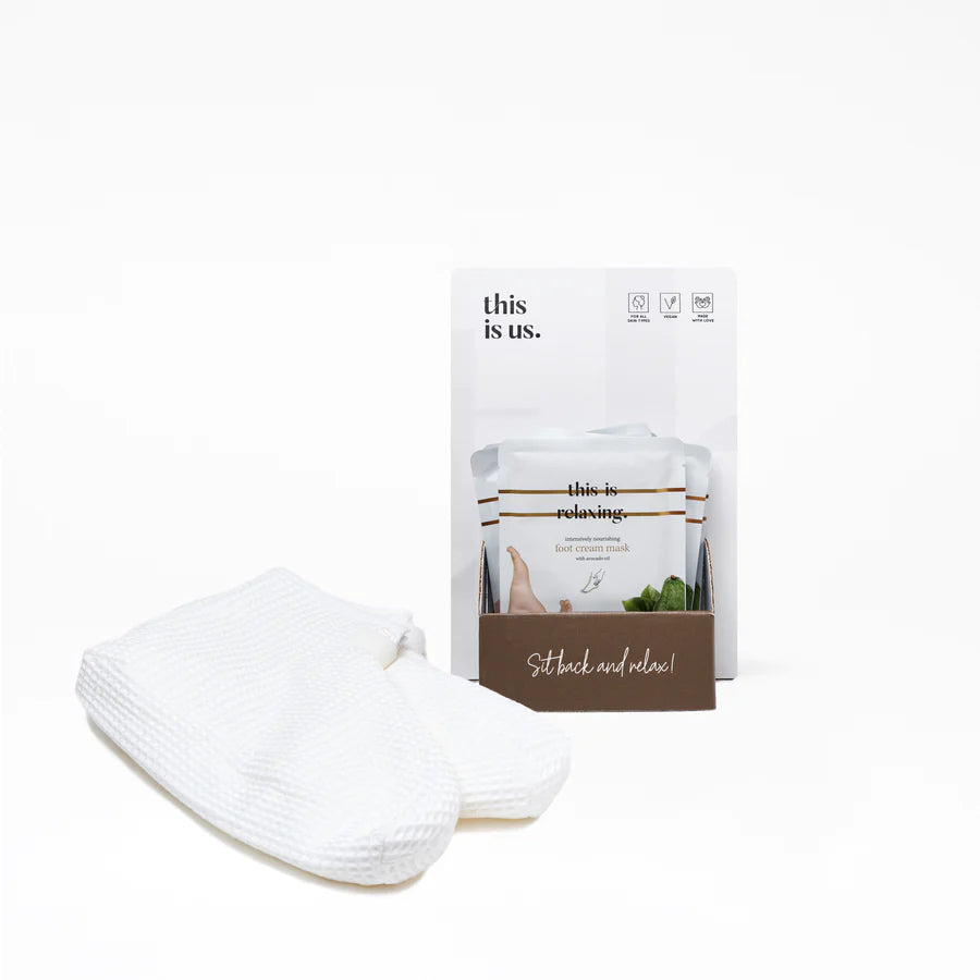 this is relaxing.' voetmasker (40x) + GRATIS DISPLAY + GRATIS SET PAKKINGSLOFFEN