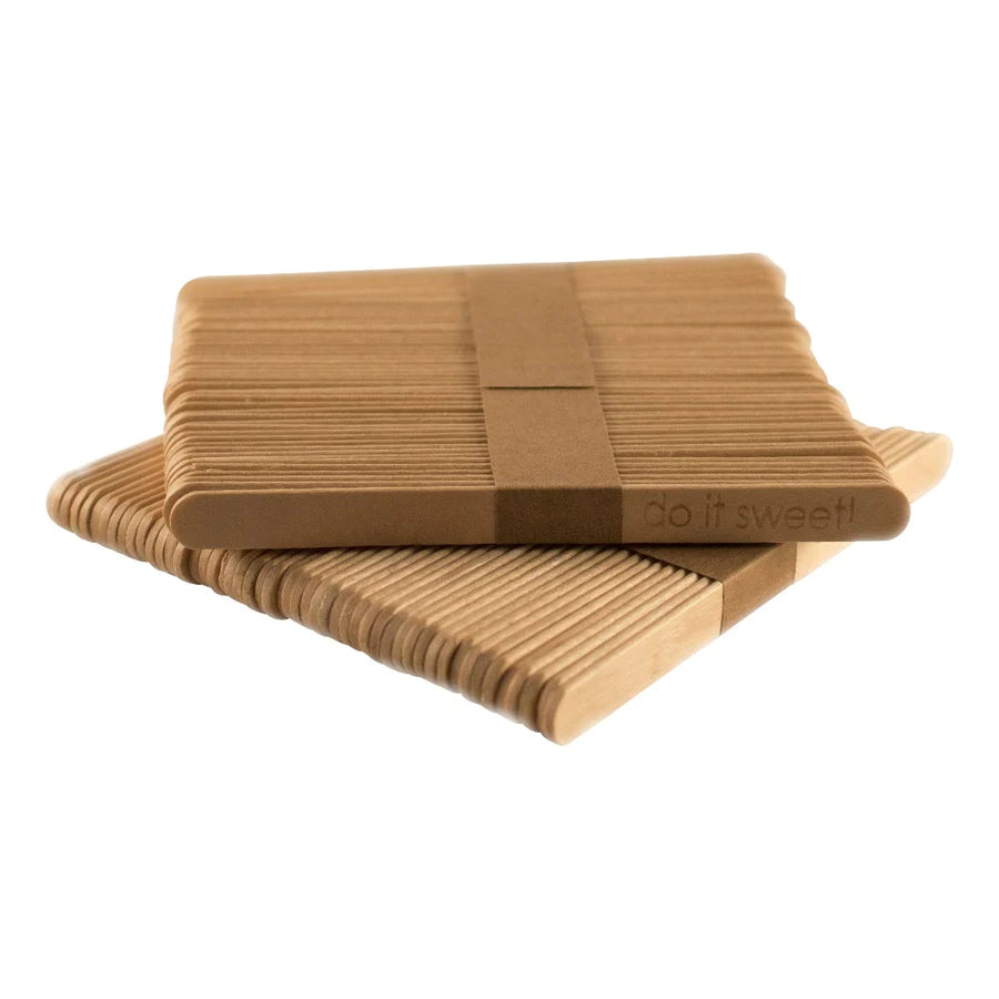 HOUTEN SPATELS (100 stuks)