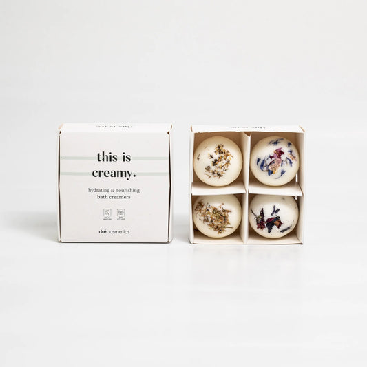 Bath Creamers "this is creamy." (6x doos van 4 creamers) SEIZOENSPRODUCT.