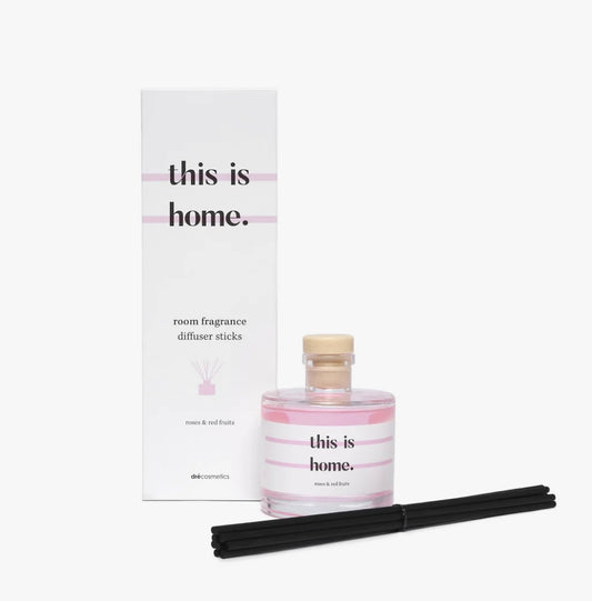 this is home. | Geurstokjes (ROZE, 6x 200ml)
