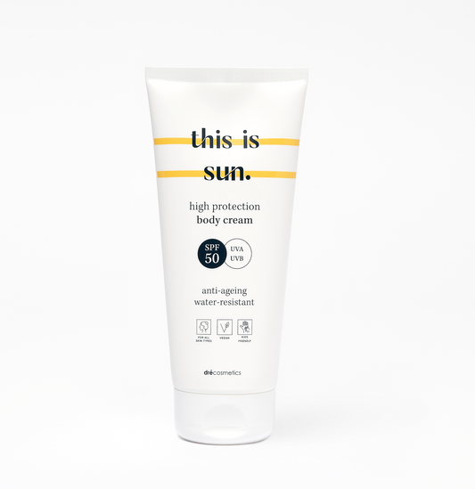 Body Cream SPF50 "this is sun." (3x200ml) - VERNIEUWDE FORMULE