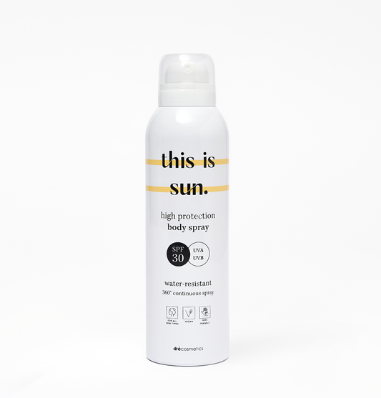 Body Spray SPF30 "this is sun." (3x150ml) - VERNIEUWDE FORMULE & VERPAKKING