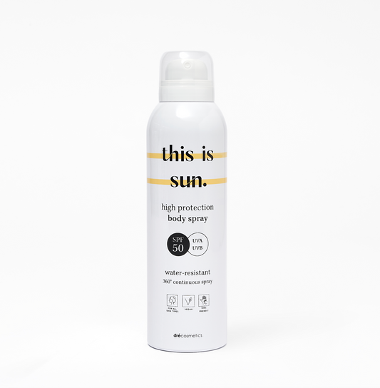 Body Spray SPF50 "this is sun." (3x150ml) - VERNIEUWDE FORMULE & VERPAKKING