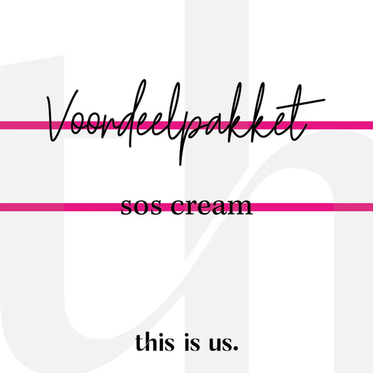 Voordeelpakket | SOS-crème "this is sweet."